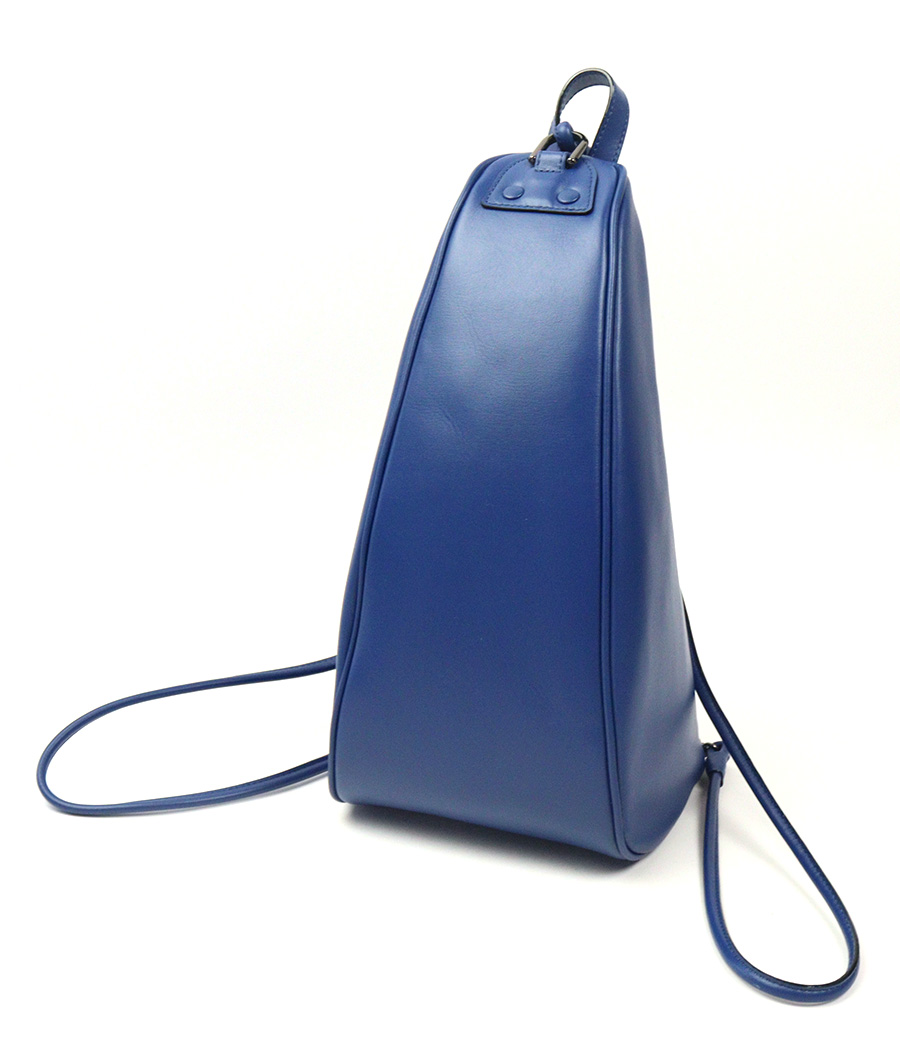 リュック スリム ボディバッグ バナナ型 イタリア製牛革 キレイめ エレガント ESTINE エスティーヌ レシェンテシリーズ 1074982(12650円)