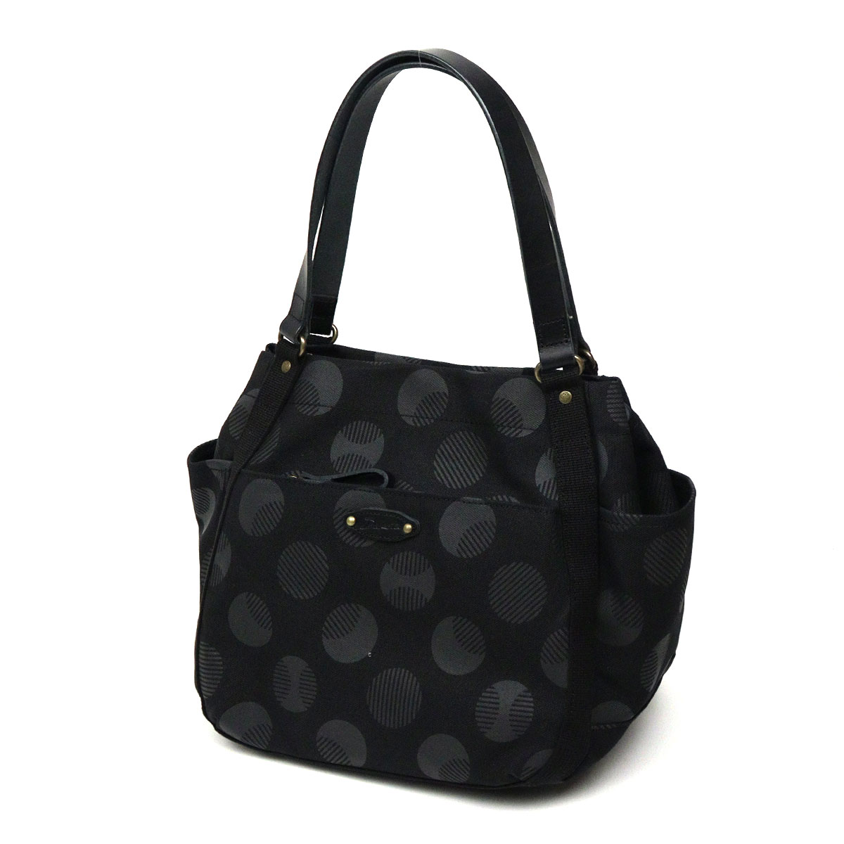 Dakota（ダコタ） トートバッグ(大) ドット 帆布 コットン シンピット