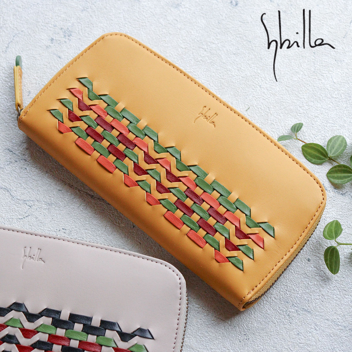 Sybilla（シビラ） ラウンドファスナー長財布 タジュール 5470493