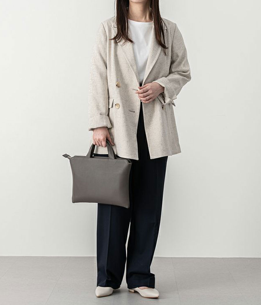 マチ無しブリーフケース33cm TRION トライオン バッグ AL114