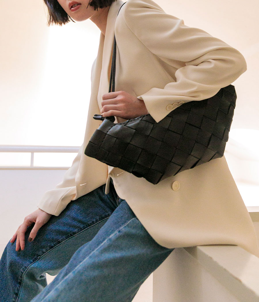 robita バッグ full zipコードショルダー ロビタ anyam nya