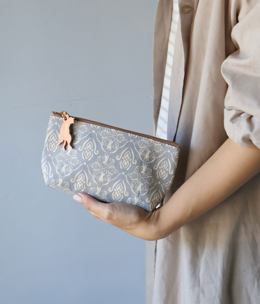 aoneco アオネコ ポーチS 保護ネコ支援 小銭入れ 小物収納 化粧ポーチ