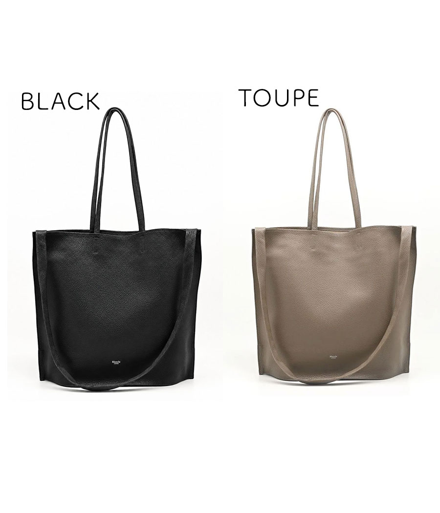 blancle 2WAYバッグ A4 トート 薄マチ 斜め掛け 本革 イタリー