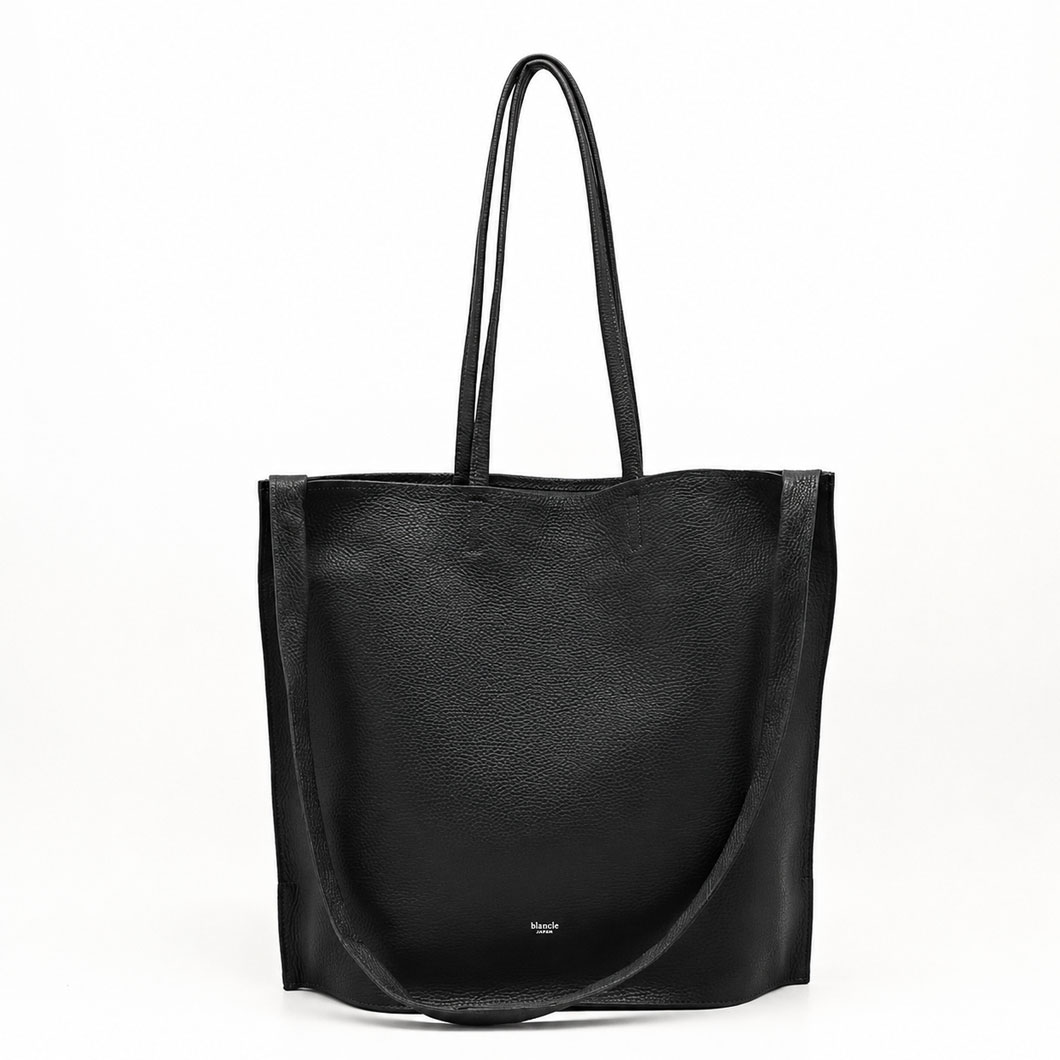 2WAYバッグ A4 トート 薄マチ 斜め掛け 本革 イタリーシュリンクレザー blancle ブランクレ S.LEATHER GUSSETTE 2WAY BAG 日本製 bc1371の画像