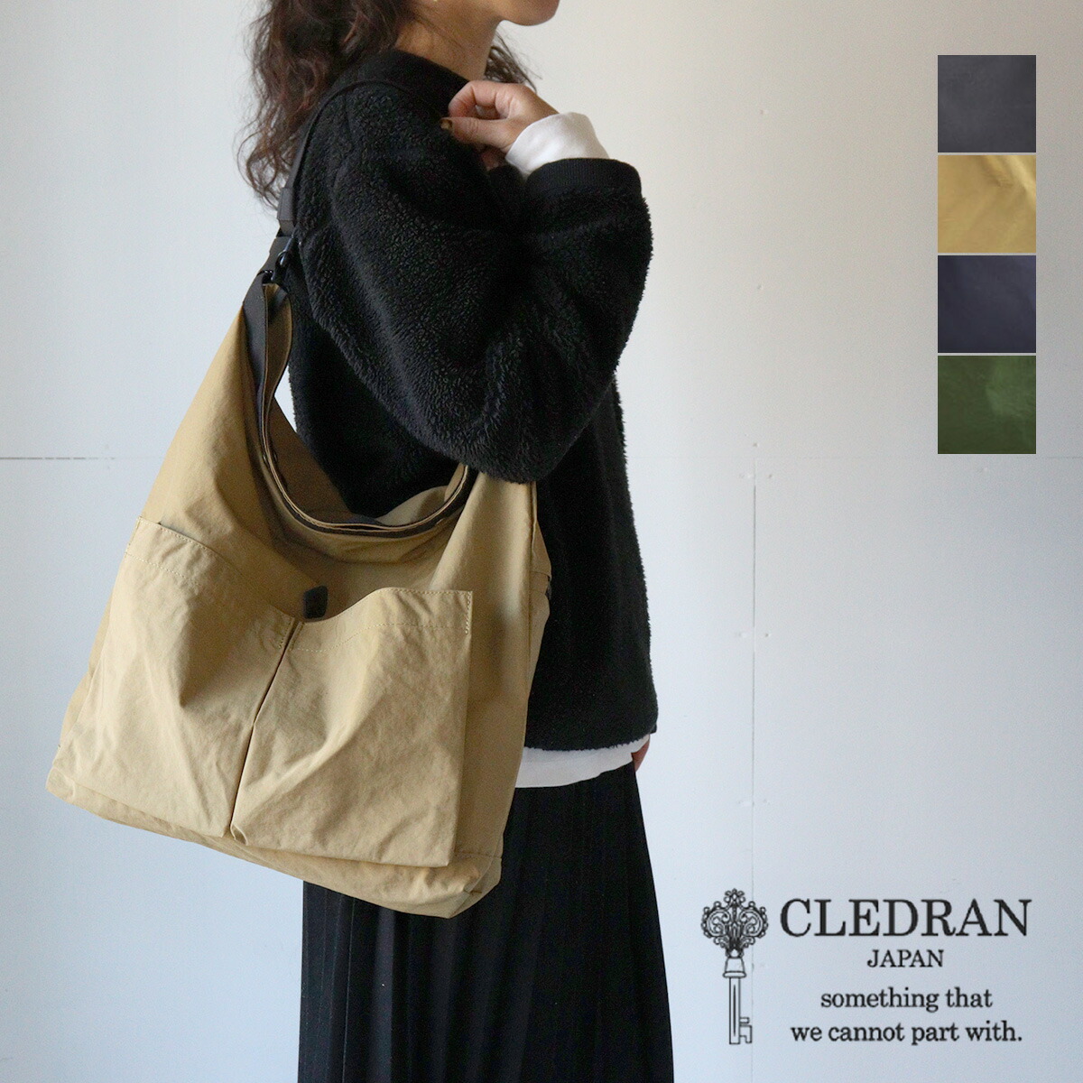 CLEDRAN（クレドラン） ロールショルダー ワンショルダー 軽量