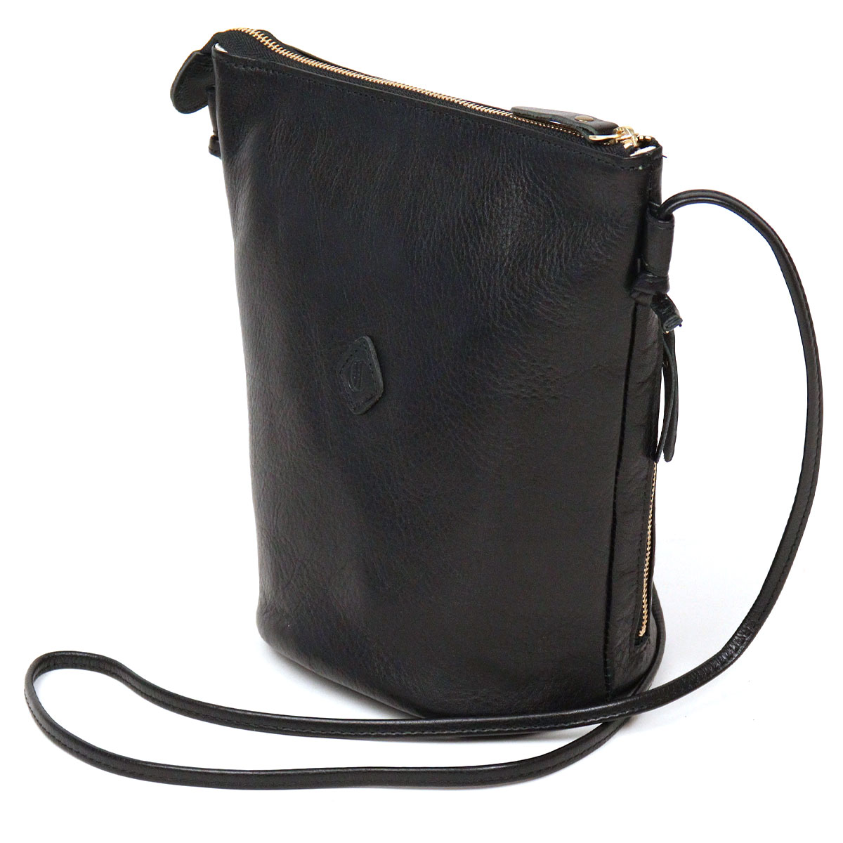 トフアンドロードストーン ショルダーバッグ バケツ キャンバス レザー　ブラック トフアンドロードストーン ショルダーバッグ バケツ キャンバス レザー