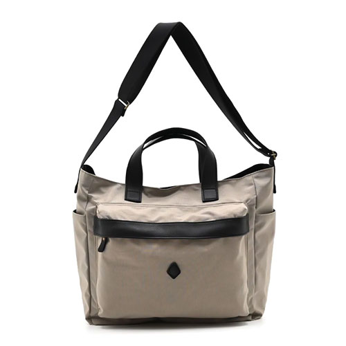 2WAY ショルダーバッグ A4 軽量 ナイロン×牛革 CLEDRAN クレドラン ARU COMBI POKET SHOULDER CL3923 日本製の画像