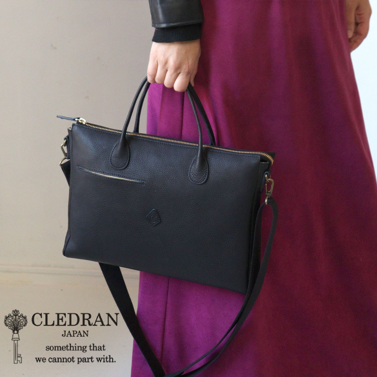CLEDRAN（クレドラン） 2WAYトートバッグ ビジネスバッグ CORE A4 FLAT