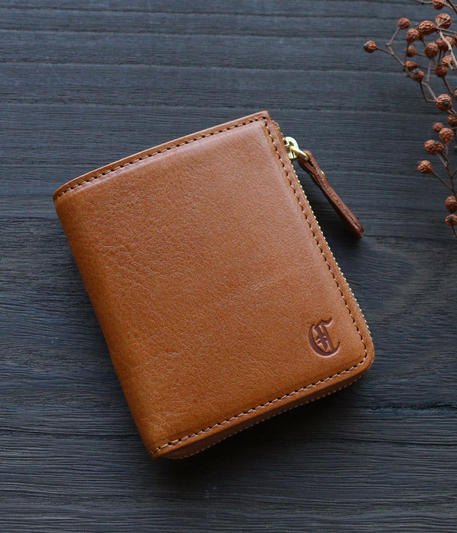 CLEDRAN（クレドラン） 縦型財布 コンパクト ボックス型小銭入れ NOS