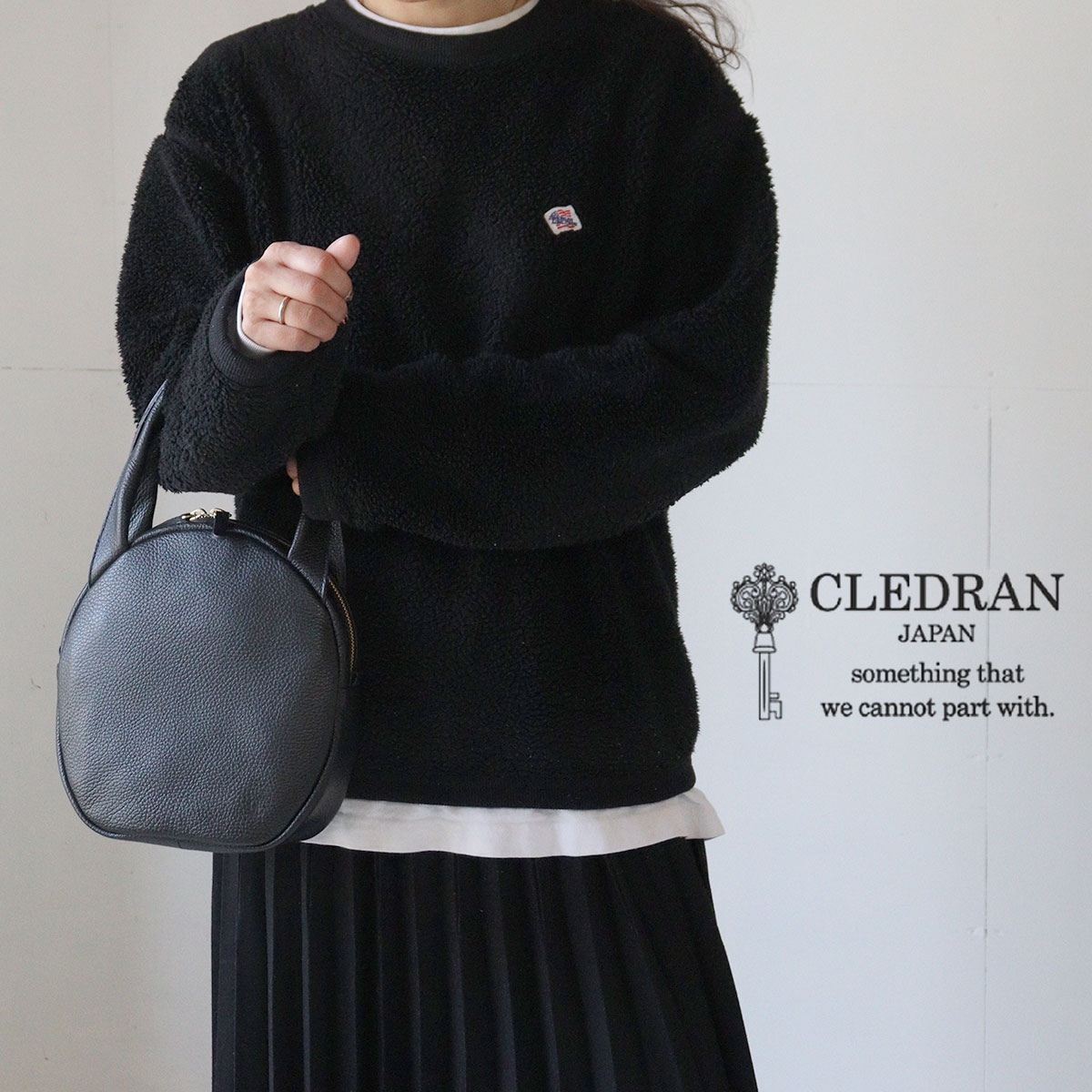 CLEDRAN（クレドラン） サークルトートバッグ ハンドバッグ SOU（スー 