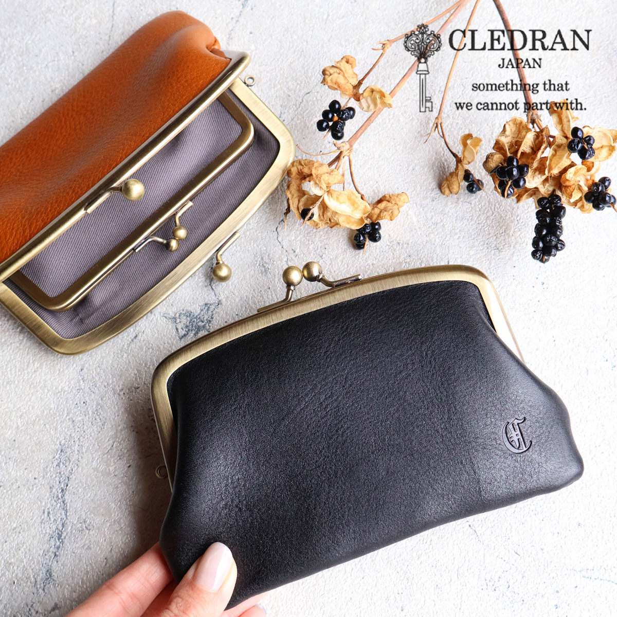 CLEDRAN（クレドラン） がま口財布 親子がま口 小銭入れ NOS(ノス