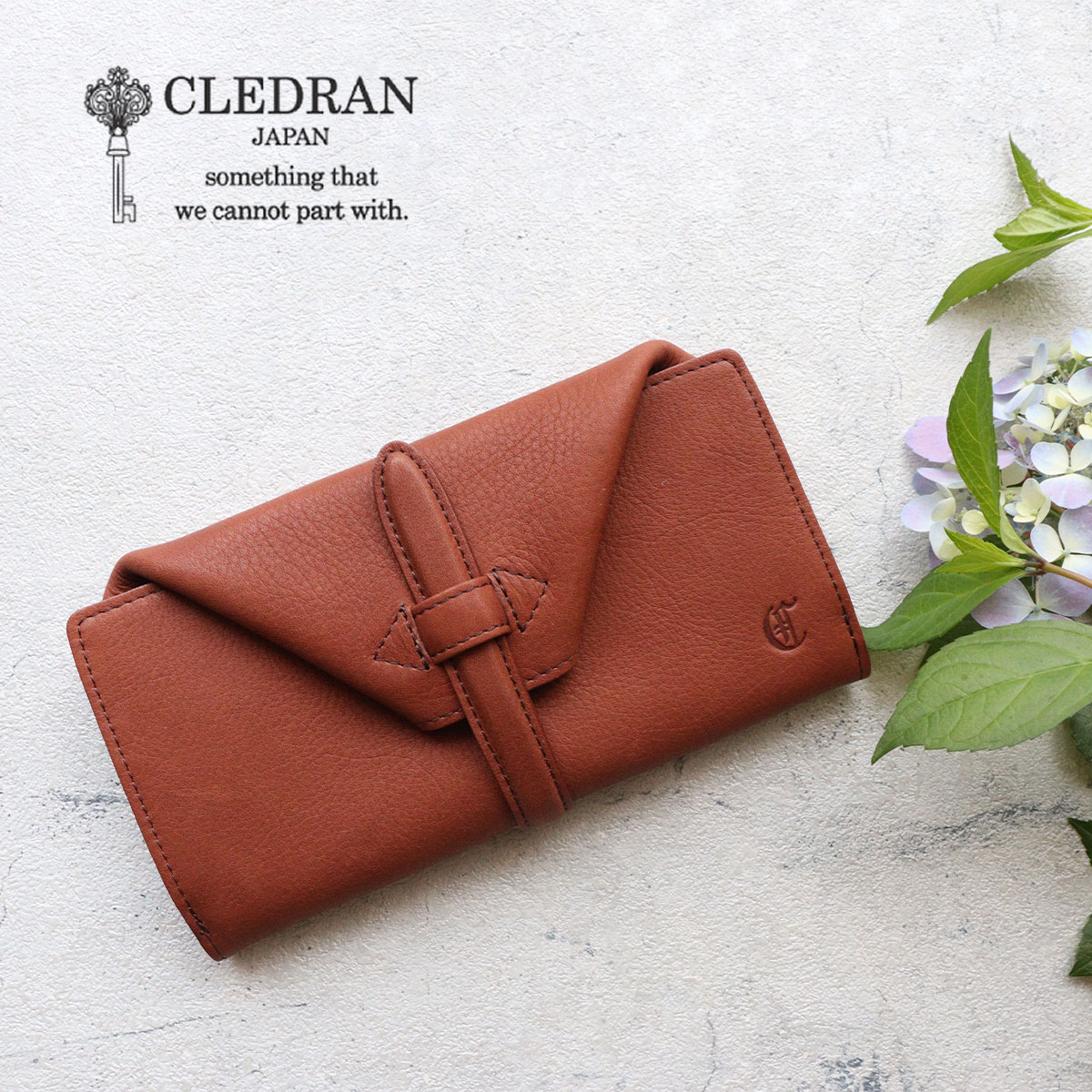クレドラン cledran COUTクーテ　新品 CLEDRAN（クレドラン） ギャルソン 長財布 NOUVE (ノーヴェ) POINT