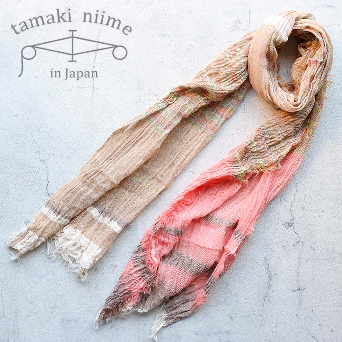 Tamaki niime ストール - 小物