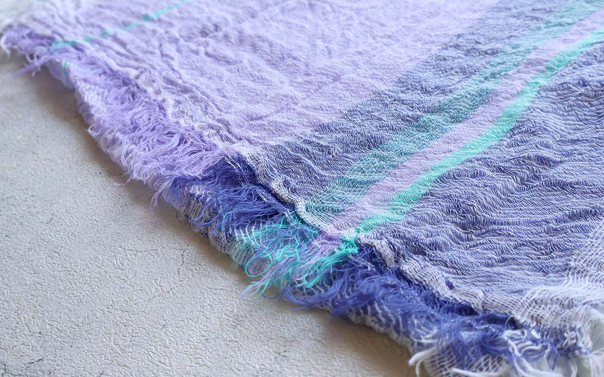【最終値下げ】未使用tamakiniime播州織りroots shawl 楽天市場】【最大450円OFFクーポン】播州織 ウールコットン