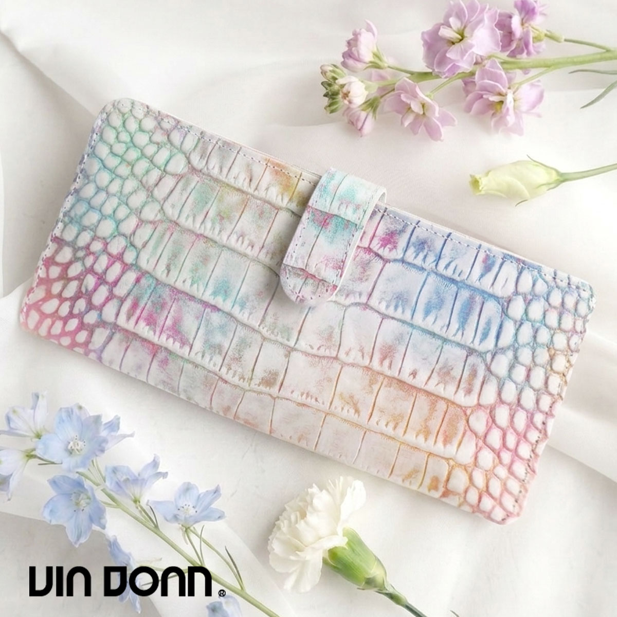 VIADOAN（ヴィアドアン） 長財布 L字ファスナー 薄型 Arco(アルコ