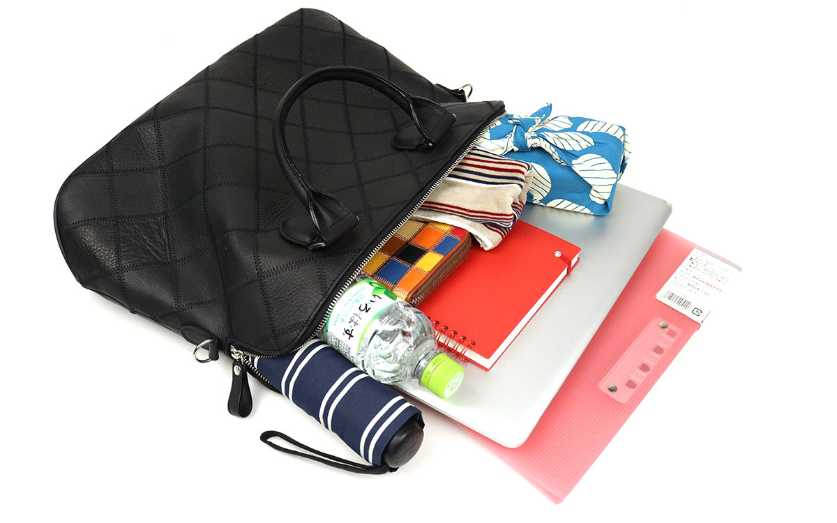 TRION（トライオン） トートバッグ ボストンバッグ 2Way 本革 グラブ