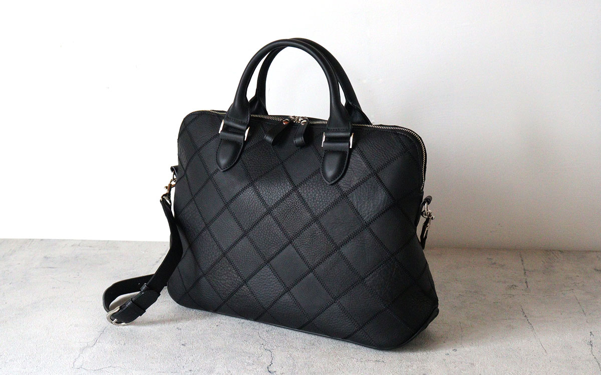 TRION（トライオン） トートバッグ ボストンバッグ 2Way 本革 グラブ