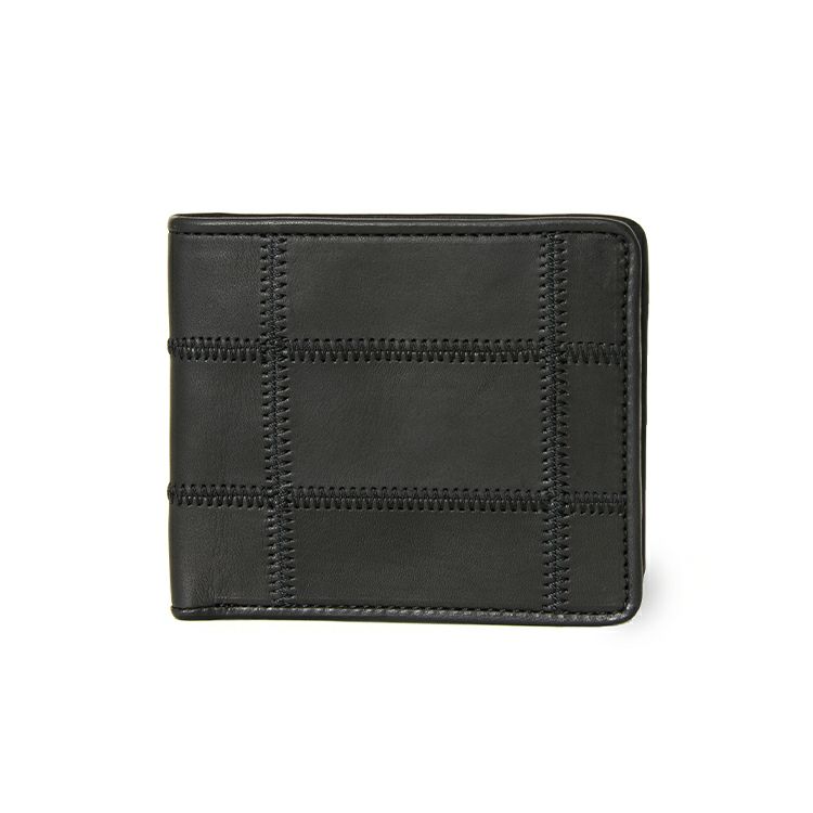 TRION（トライオン） 二つ折り財布 財布 DPC80MR 本革 パネルレザー