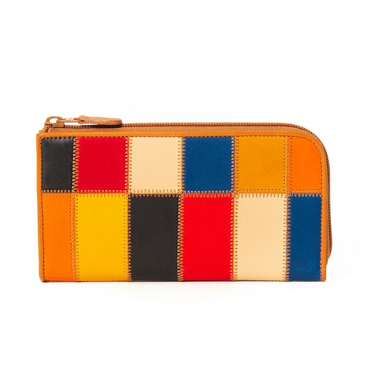 TRION（トライオン） L字ファスナー長財布 マルチカラー 財布