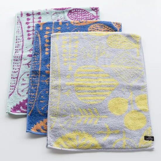 今治タオル（imabari towel） グラス フェイスタオル grass ボタニカル