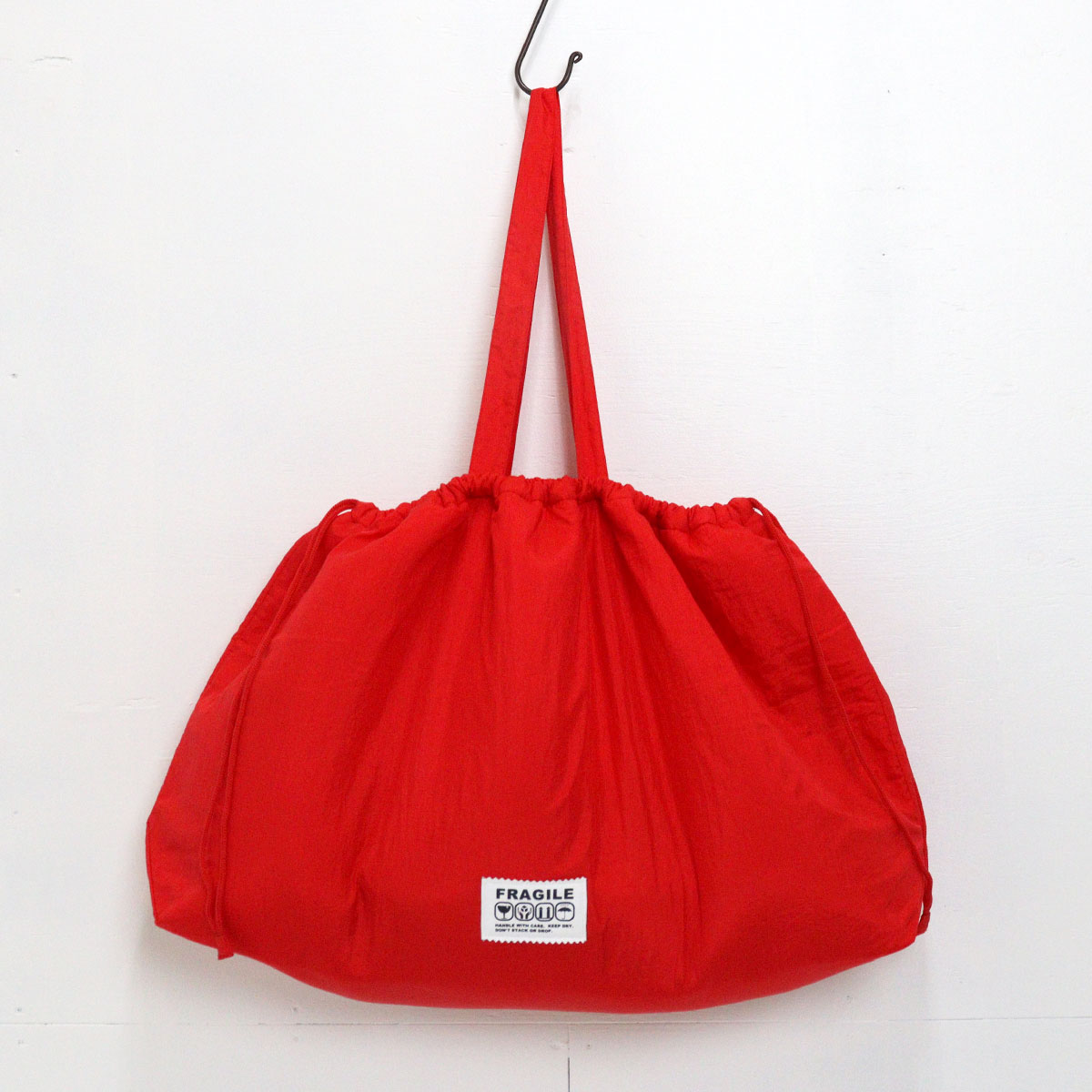 ★JJ専用②★ ハンドメイドトートバッグ 巾着型 F31 1/2 HALF トートバッグ バッグ 巾着バッグ ナイロン NYLON PUFF BIG
