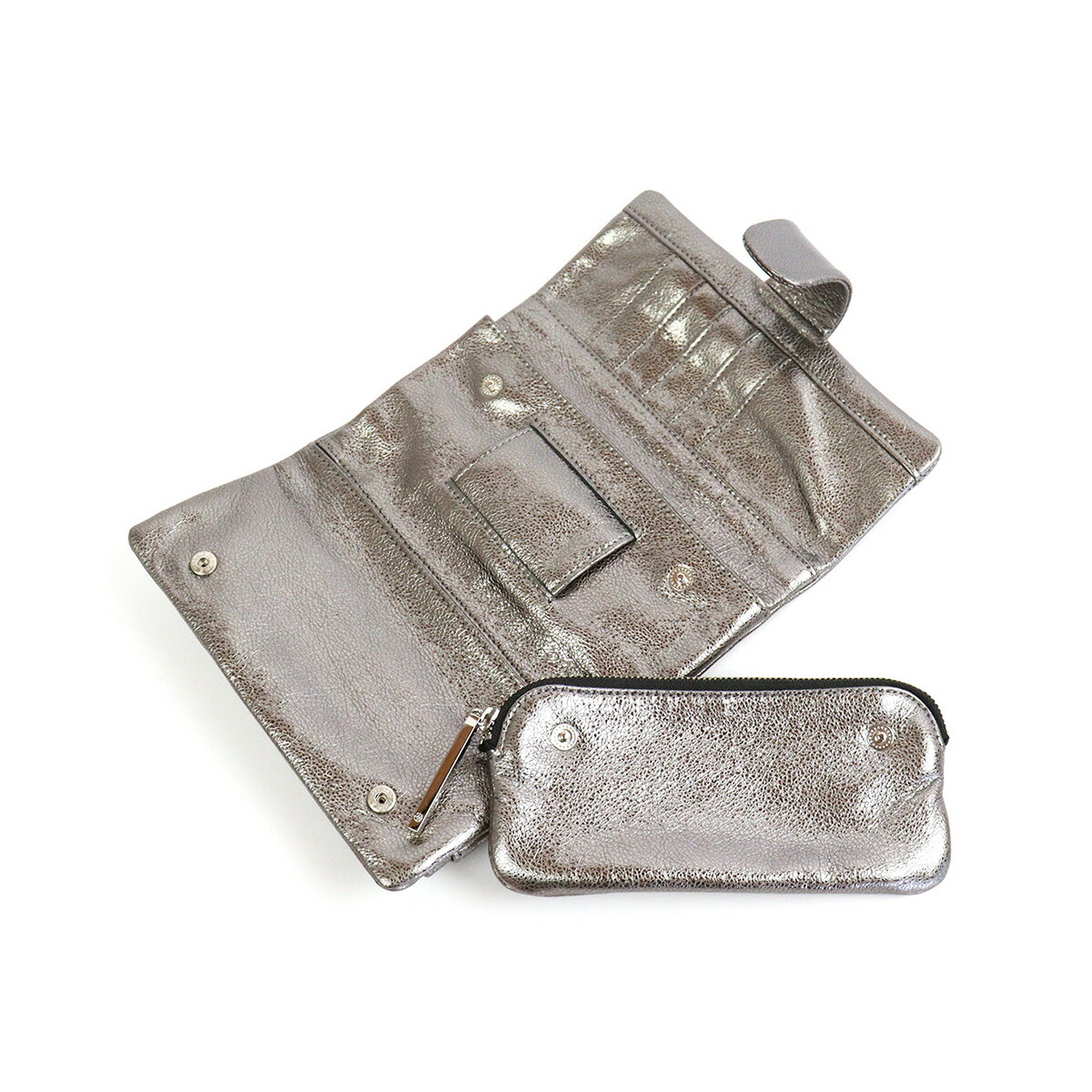 ikot（イコット） 三つ折り長財布 ソフトレザー Treasure トレジャー