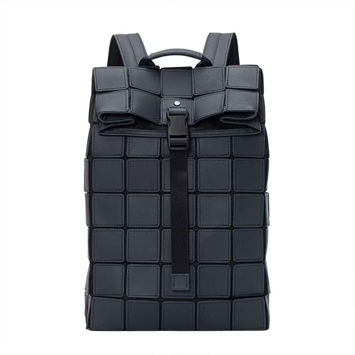 TRION（トライオン） バックパック 本革 B4 軽量 ナイロン ブラック