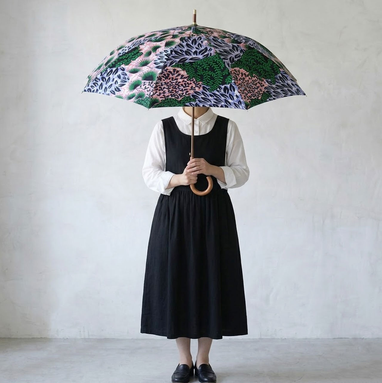 ララセニョリータ 傘 晴雨兼用 長傘 47cm レディース UVケア加工 防水