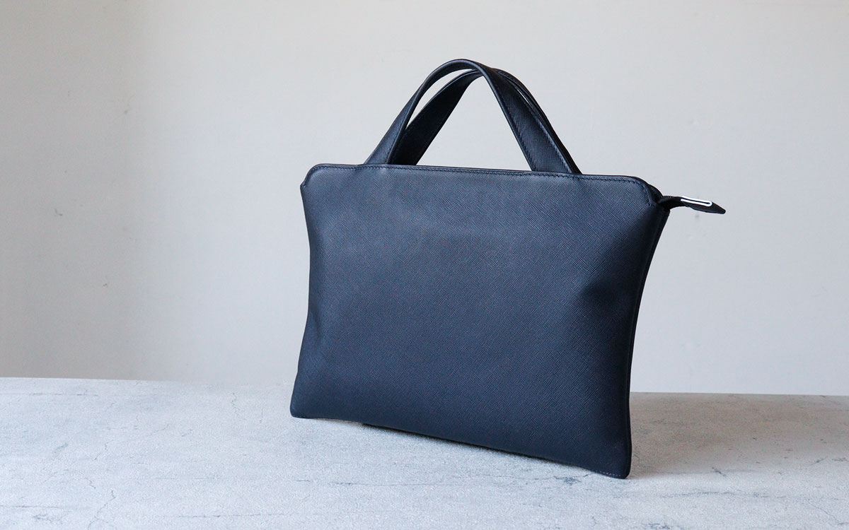 TRION トライオン バッグ SS114(V) サフィアーノレザー ブリーフケース