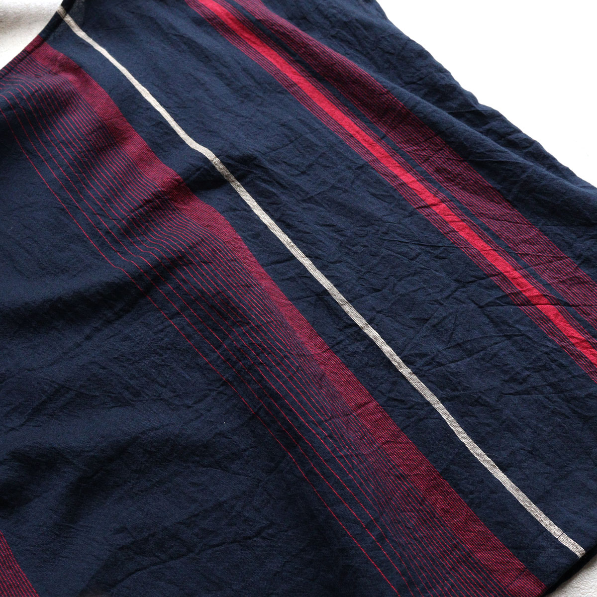 Tシャツ 播州織  コットン suton-T SHORT  全て一点もの プレゼントにも。tamaki niime(玉木新雌) sts-11 tamaki niime Tシャツ 播州織 コットン suton-T SHORT 全て一点