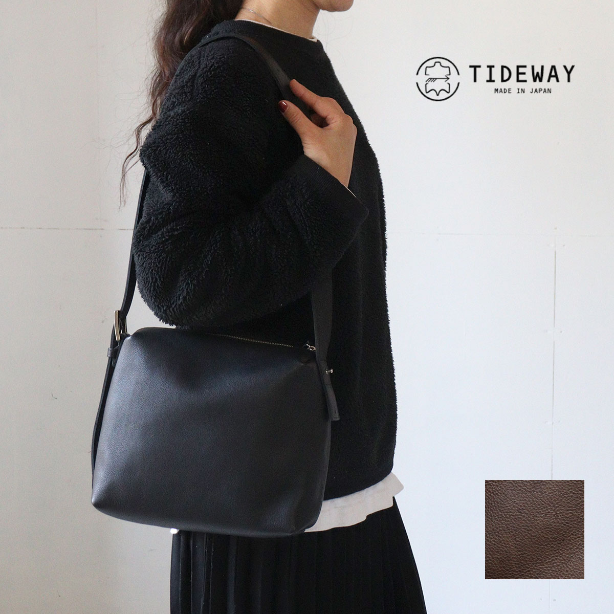 TIDEWAY（タイドウェイ） 2WAYショルダーバッグ ハンドバッグ ワン