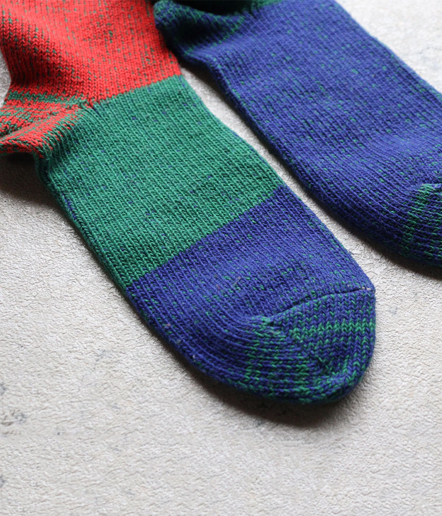 tamaki niime 播州織 コットン靴下L くつなか 全て一点もの 24-27cm