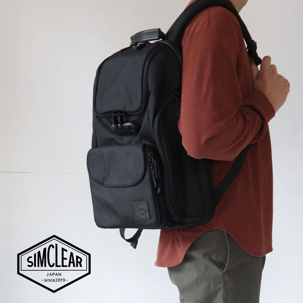 シムクリア SIMCLEAR リュック バッグ バックパック ショルダーバッグ サコッシュ メンズ レディース 22L TSB10 tsb10.jpg