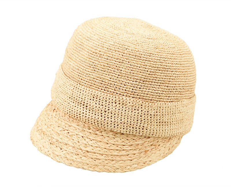 田中帽子店 キャスケット 麦わら帽子 ラフィア Mimi(ミミ) レディース
