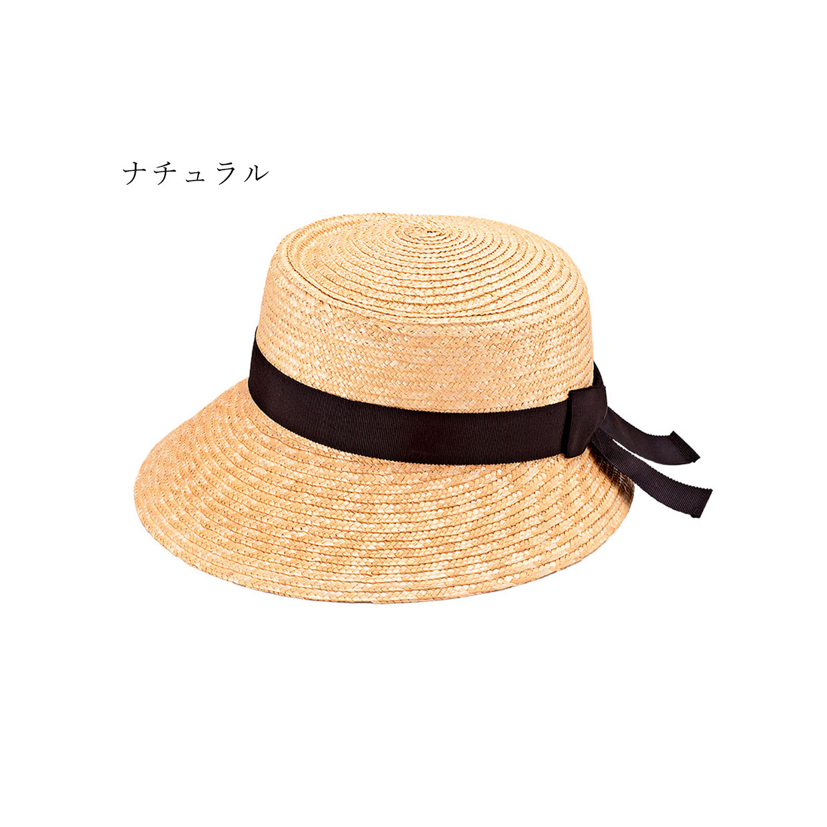 PUI Audrey hat☆石田制帽☆ホワイト麦わら帽子☆Mサイズ 石田製帽 Pui Audrey hat ホワイト 麦わら 帽子の通販 by かわ