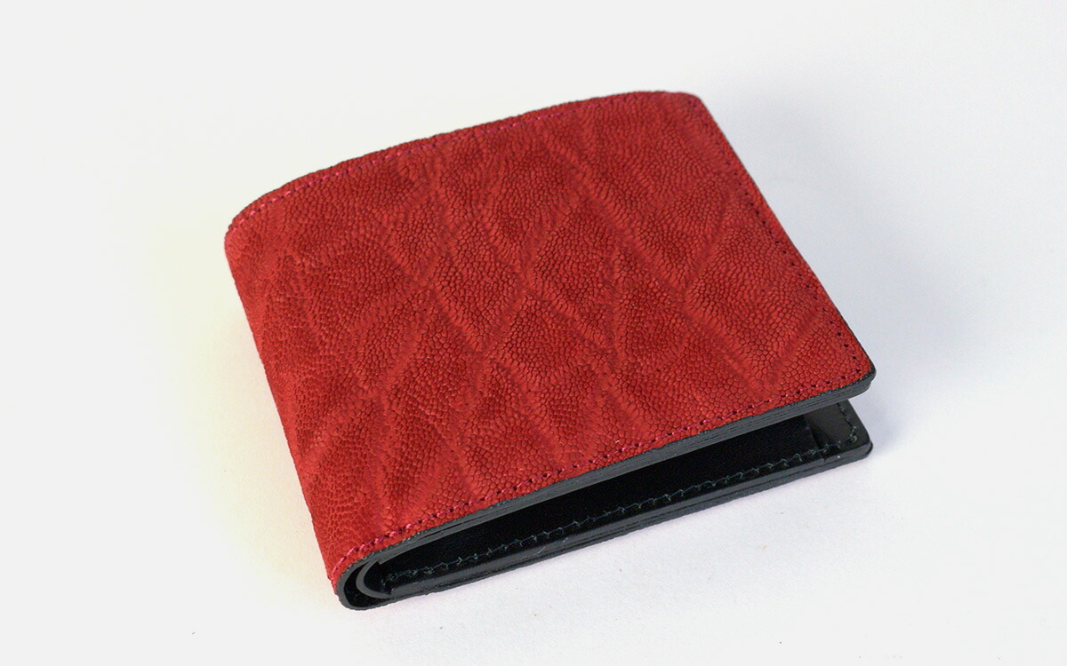 エレファントレザー 象革 二つ折り財布 ZOO ズー メンズ zbf-013