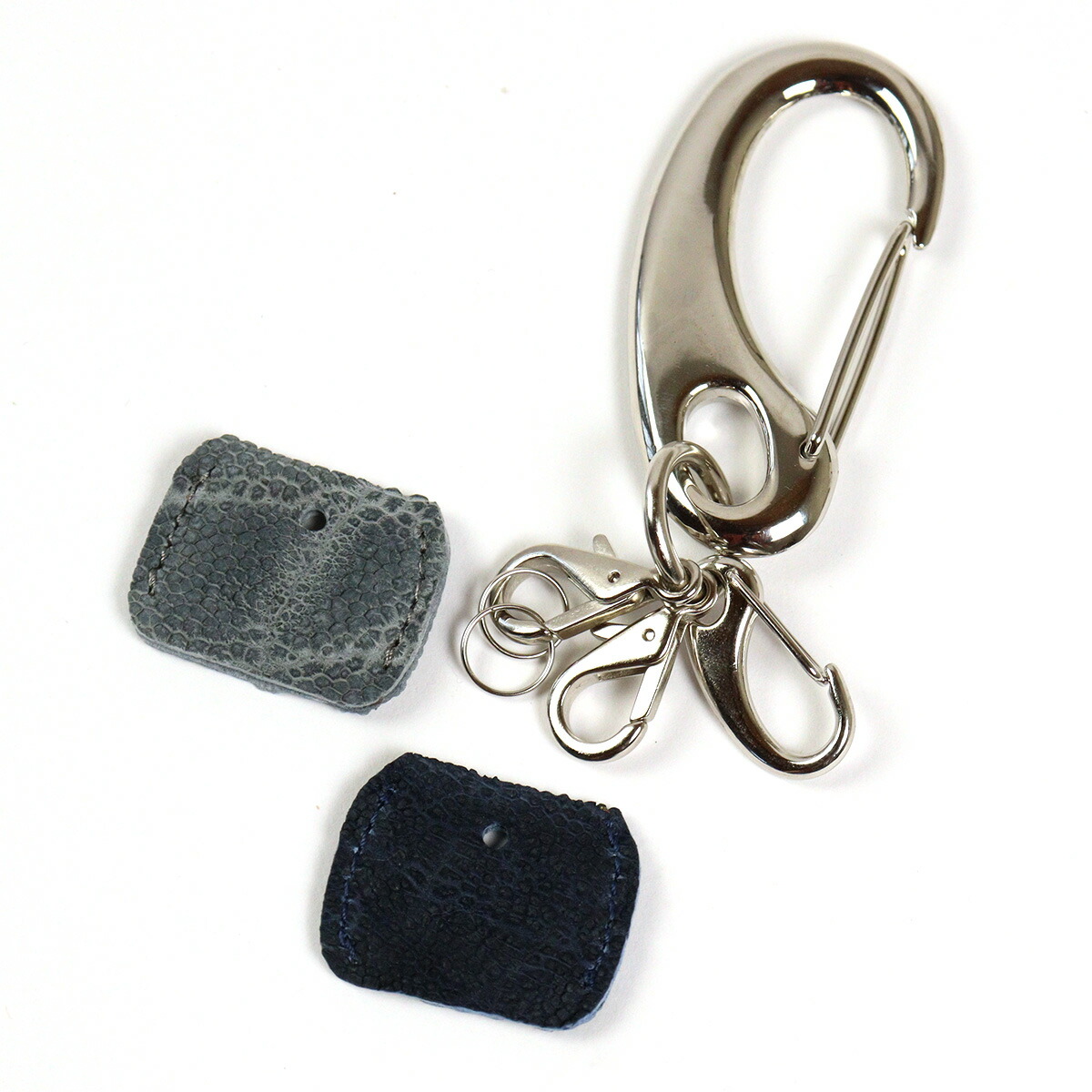 キーリング 象革 キーカバー付き ZOO ズー 象の鼻 エレファントレザー