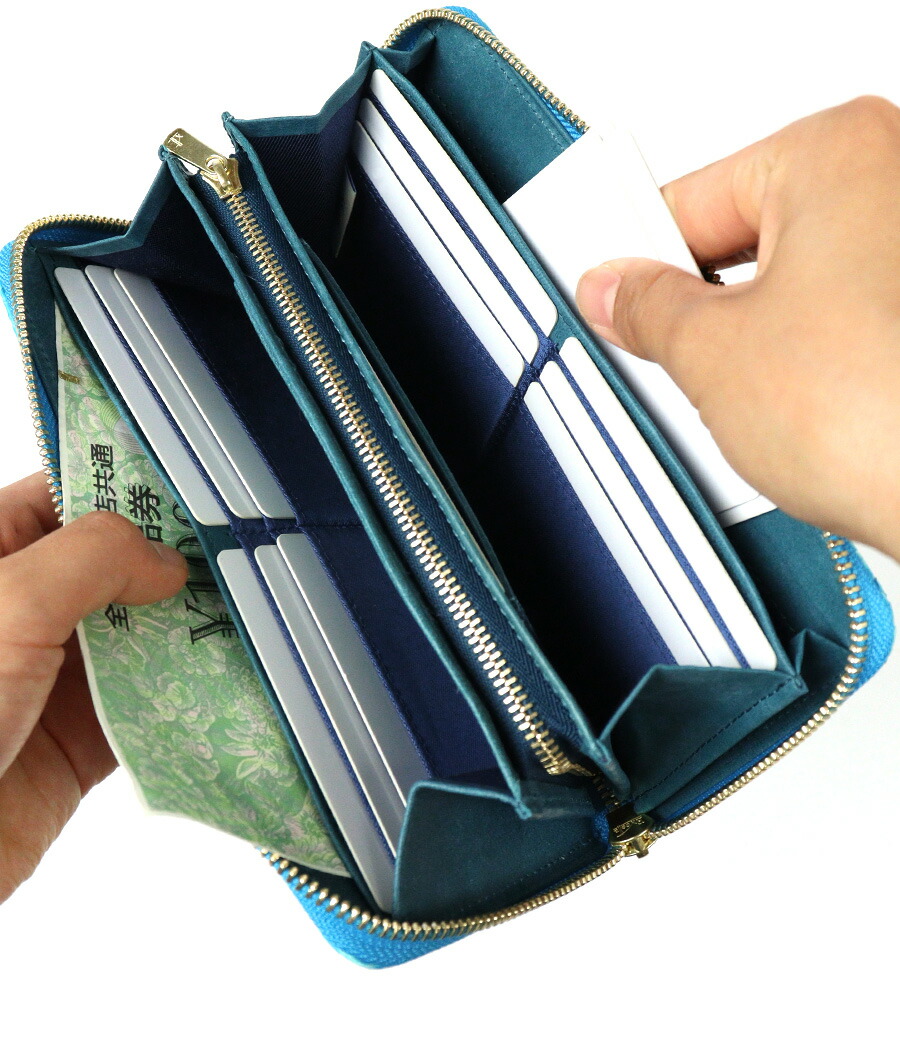 ZOO ズー 篭染め 蛇革 ダイヤモンドパイソン ラウンドファスナー長財布