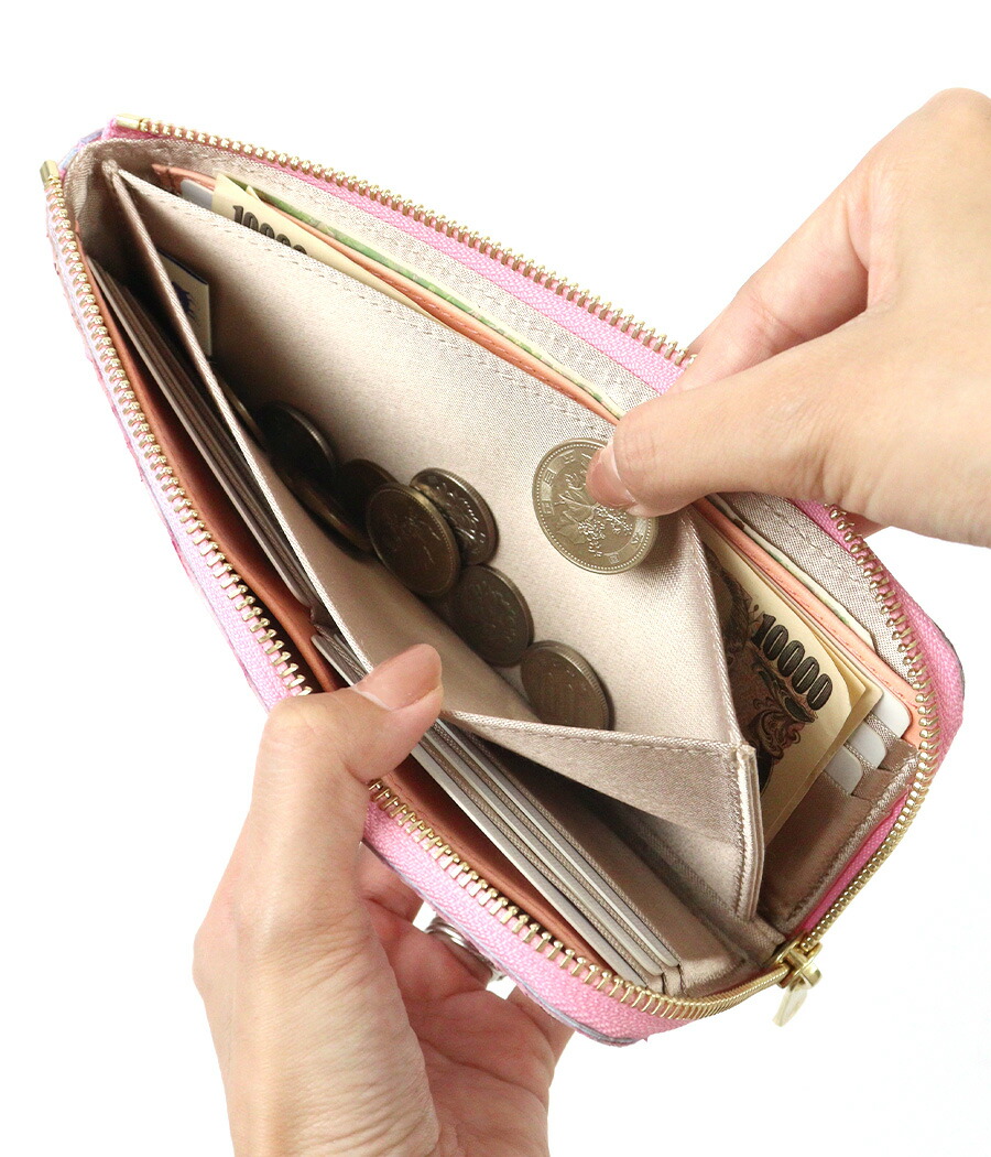 【入手困難!】ZIPFY    ソリ　2台　ピンク色＆青色 ショートLジップウォレット】 COLFUL S | R/E SIDE（リサイド）便利な