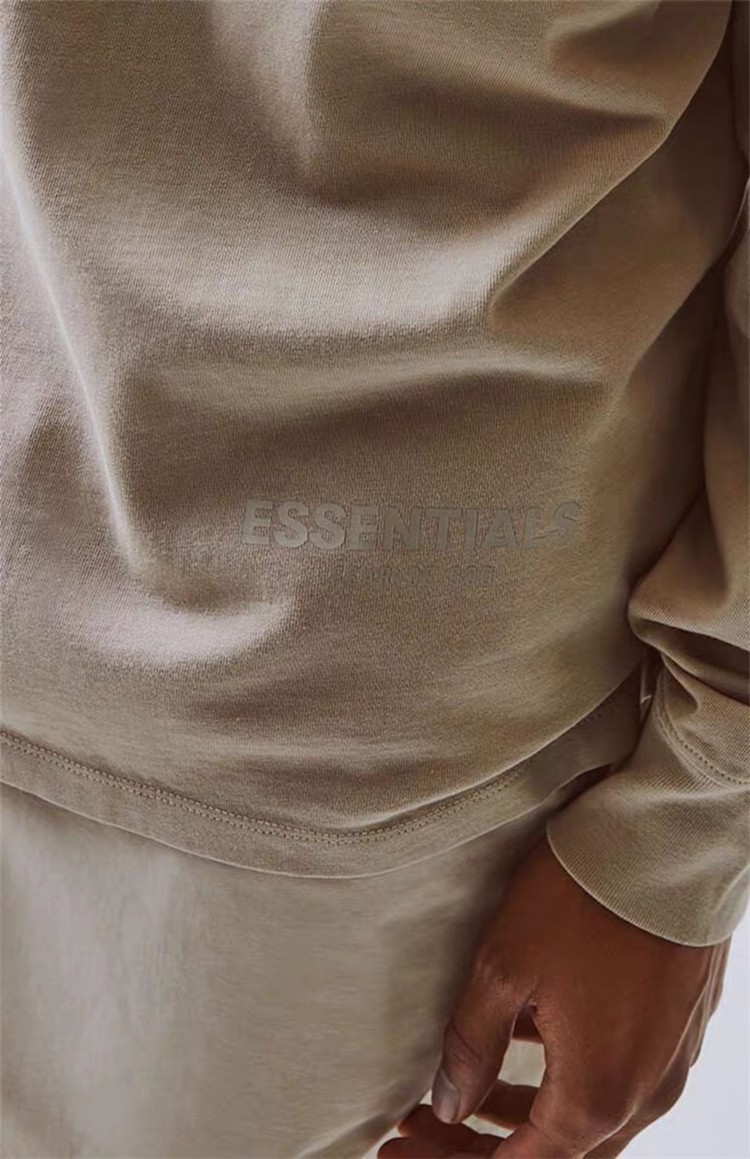 Fear Of God フィアオブゴッド Fog Essentials 青春ファッション 反射レタリング長袖ハイストリートtシャツ Fog 6 Ark Mk 通販 Yahoo ショッピング