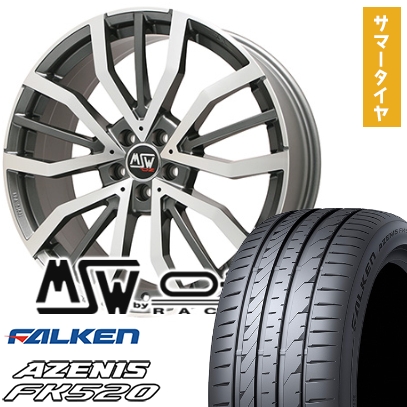 AZENIS 225/45R19 夏タイヤ ホイール4本セット FALKEN アゼニス FK520L