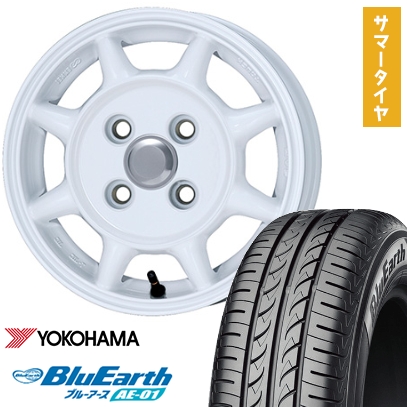 BluEarth 155/70R13 夏タイヤ ホイール4本セット エブリイワゴン 