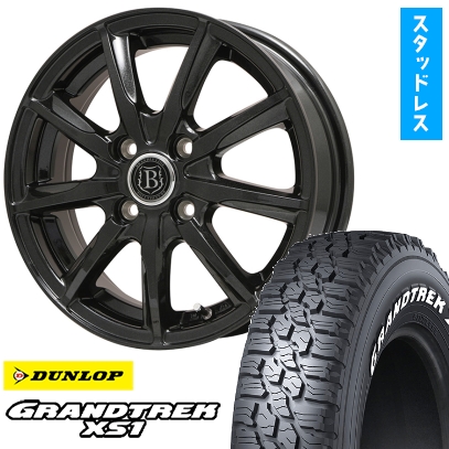 215/70R16 スタッドレスタイヤ ホイール4本セットグラントレック XS1 RWL ホワイトレター(5/114車用)ブランドルライン ボレアノ916インチ