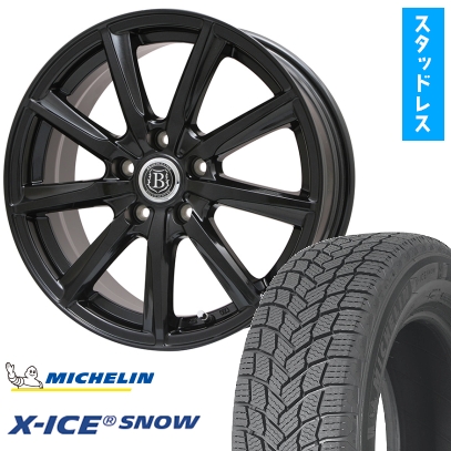 X-ICE 225/50R18 スタッドレスタイヤ ホイール4本セット (5/114車用