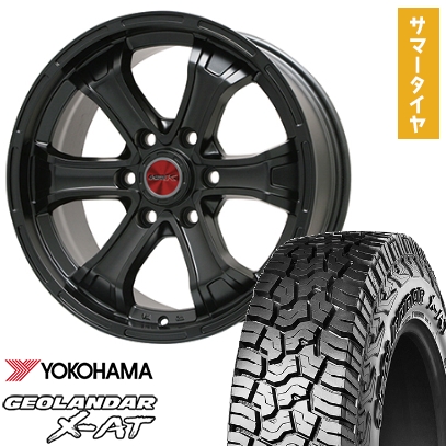 GEOLANDAR 265/60R18 夏タイヤ ホイール4本セット YOKOHAMA