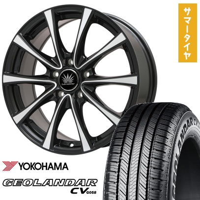 GEOLANDAR 225/60R18 夏タイヤ ホイール4本セット YOKOHAMA