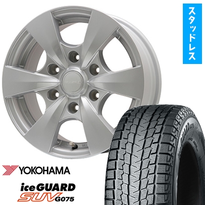 アイスガード SUV G075 195/80R15LT スタッドレスタイヤ ホイール4本 