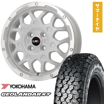 GEOLANDAR 145/80R12 夏タイヤ ホイール4本セット YOKOHAMA