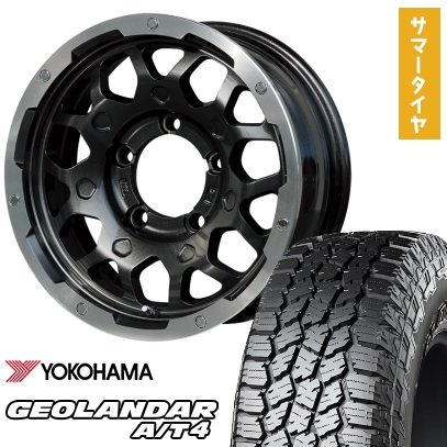 ジムニー　シエラ　　サマータイヤ４本
　 ディラー外し GEOLANDAR ジムニーシエラ 夏タイヤ ホイール4本セット 215/75R15