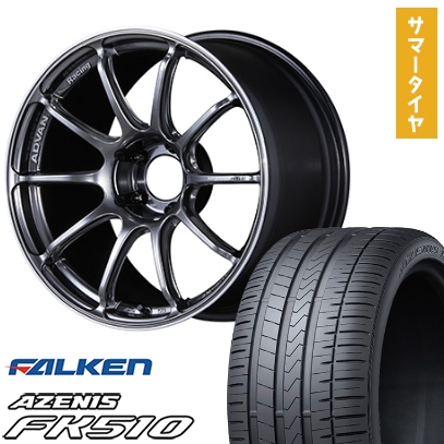 215/35R19 夏タイヤ ホイール4本セット FALKEN アゼニス FK510 (5/114車用) YOKOHAMA アドバンレーシング RSIII 19インチ